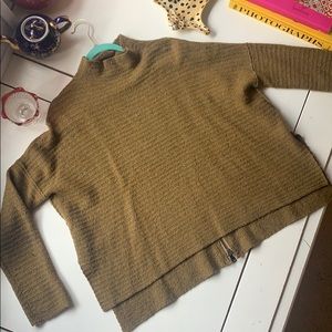 Free People mock neck sweater